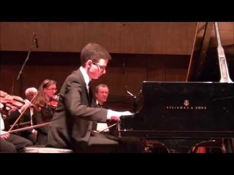 Tom Zalmanov (15) - Chopin Piano Concerto No. 1 in E minor (complete)